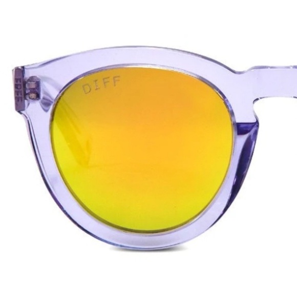 Diff Eyewear Accessories - DIFF Dime Il Sunglasses Wild and Free Clear